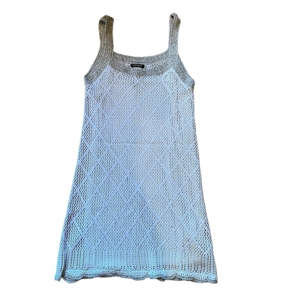 VENUS Dresses & Skirts - Strappy  Golden Beige Crochet Sheath Dress from Venus Cocktail Wedding Summer